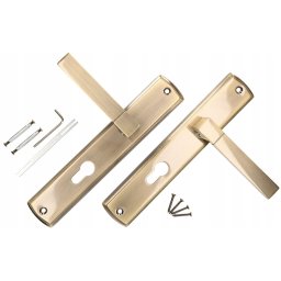 Mâner de ușă 72mm arbore lung pentru set de inserție
