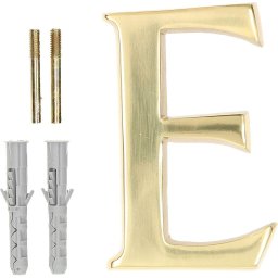 Scrisoare pentru ușa casei elevație "e" 10cm alamă