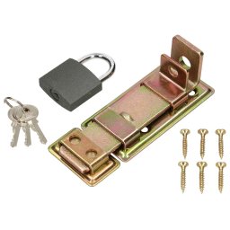 Garaj bolt bolt 130mm ușă cu lacăt