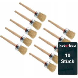 45mm inel rotund perie rotundă perie set 10pcs.