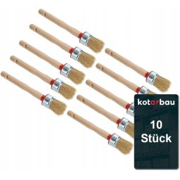 35mm inel rotund perie rotundă perie set 10pcs.