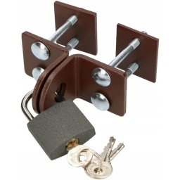 Ușă de garaj zăvorâre de blocare lacăt ușă 40mm oțel bronz bolț de bronz