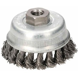 Perie de sârmă pentru polizor unghiular 80mm cu filet m14