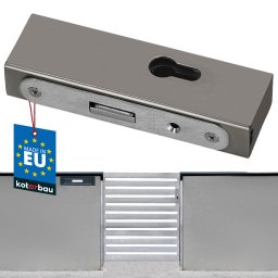Încuietoare cu cârlig cu cutie pentru ușa de garaj 30x50x170mm