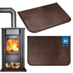 Prefabricate din tablă de oțel 495x330 mm sub șemineu șemineu de protecție din oțel cupru de protecție