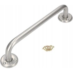 Mâner baie bară sprijin 300 mâner ușă – Culoare argintie