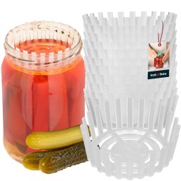 Clemă pentru borcane de conservare a murăturilor 82 mm set de 12 buc.