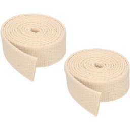 Fitil de bumbac pentru lampă cu ulei 20 mm x 1 m set de 2 buc.
