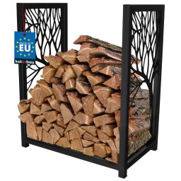 Suport raft pentru lemne de foc pentru șemineu loft 60 cm