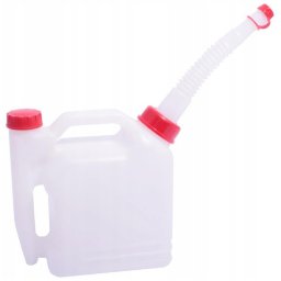 Canistră din plastic cu două compartimente pentru combustibil 1 + 0,4 l