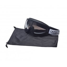 Ochelari copii motocross atv enduro Unit, culoare rama negru, lentila fumurie