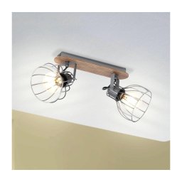 Eglo 98135 - Lampă spot SAMBATELLO 2xE27/40W/230V