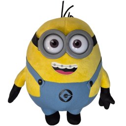 Jucarie din plus otto cu aparat dentar, minions, 26 cm