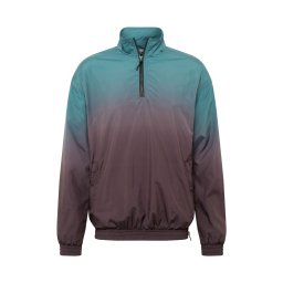 Urban Classics Geacă de primăvară-toamnă turcoaz / roșu-violet