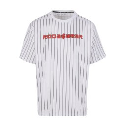 ROCAWEAR Tricou 'Coles' roșu / negru / alb