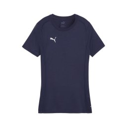PUMA Tricou funcțional 'Team Final' albastru închis / alb