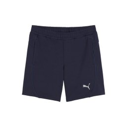 PUMA Pantaloni sport 'TEAMFINAL' albastru noapte / alb murdar