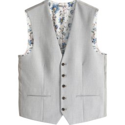 Next Vestă de costum 'Motionflex' gri / gri deschis