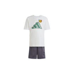 ADIDAS SPORTSWEAR Costum de trening 'ADIDAS MINECRAFT TRAINING SUMMER' galben / verde / negru / alb