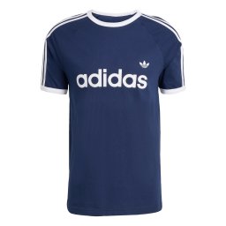 ADIDAS ORIGINALS Tricou 'Ringer' bleumarin / alb
