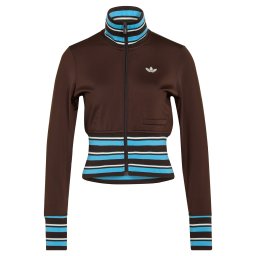 ADIDAS ORIGINALS Hanorac 'Vintage' azur / maro închis / alb