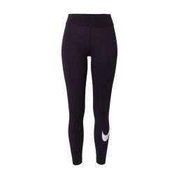 NIKE Leggings 'Essential' negru / alb