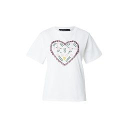 Weekend Max Mara Tricou 'TENUE' ciocolatiu / verde smarald / roz / alb