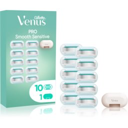 Gillette Venus PRO Smooth Sensitive rezerva Lama + capac de protecție 10 buc