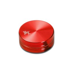 Grinder Black Leaf in cutie aluminiu rosu 2 Parti Ø40mm