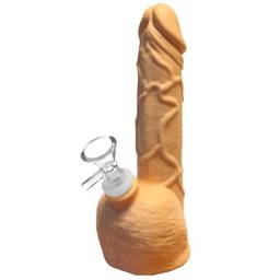 Urban Crew Bong silicon/sticla Willy Natural 20cm