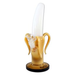 Black Leaf Bong din sticla El Banano Black Leaf 28cm