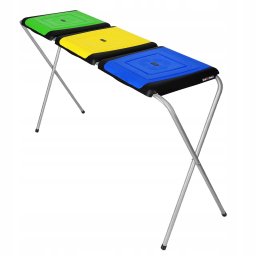 Sac de gunoi rack culori 3x120l