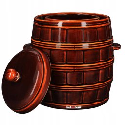 Butoi de gresie 12l oală de gresie pentru murat castraveți varză