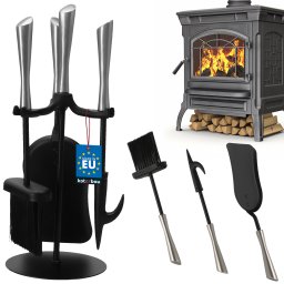 4 bucată șemineu șemineu bucătar set de agățat