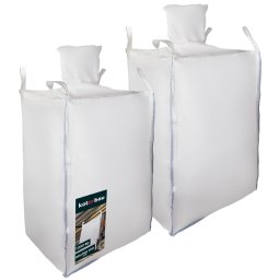 Sac mare de furaje buncăr cereale grâu 1000 kg set de 2 buc.