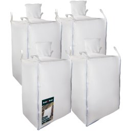 Sac mare de furaje buncăr cereale grâu 1000 kg set de 4 buc.