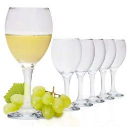 Pahare de vin alb 245 ml set de 6 buc.