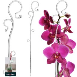 Suport de plante din plastic transparent 39 cm