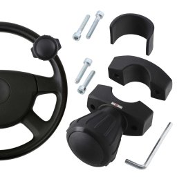 Buton de ghidon cu rulment pentru tractor de mașină negru 9 cm