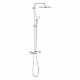 Coloana de dus cu termostat Grohe New Tempesta 250, crom lucios