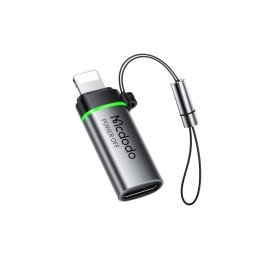 Adaptor USB-C la Lightning, 36W, 3A, 480Mbps - Mcdodo Adaptor Auto Power Off (OT-2590) - Black