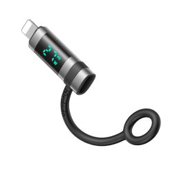 Adaptor USB-C la Lightning 36W, HD LED Display, Portable Design, Plug&Play - Mcdodo Adaptor (OT-2610) - Black