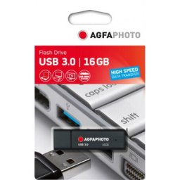 Memorie USB AgfaPhoto USB 3.0 Negru 16GB