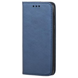 Husa Husa Piele Ecologica OEM Smart Magnet pentru Samsung Galaxy A20e, Bleumarin