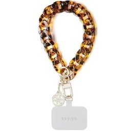 Husa universala Guess cu hand strap Acrylic 4G Charm, design premium