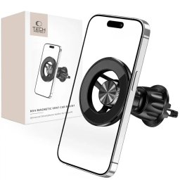 Suport auto telefon Tech-Protect N54, magnetic, MagSafe, grila ventilatie, negru