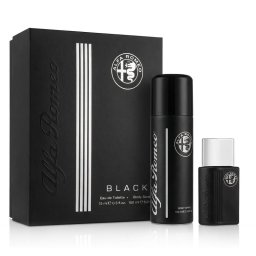 Alfa Romeo Black EDT 15 ml + Bodyspray 150 ml (Barbati)
