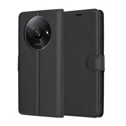 Husa coperta Xiaomi Redmi A3 Redmi A3x Techsuit - Leather Folio Black
