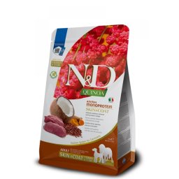N&D Dog Adult Medium Maxi Quinoa Skin and Coat cu Vanat, 7 kg