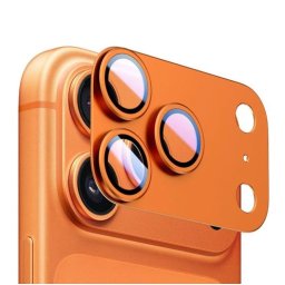 Protectie Camere iPhone 17 Pro Metal Completa Portocalie